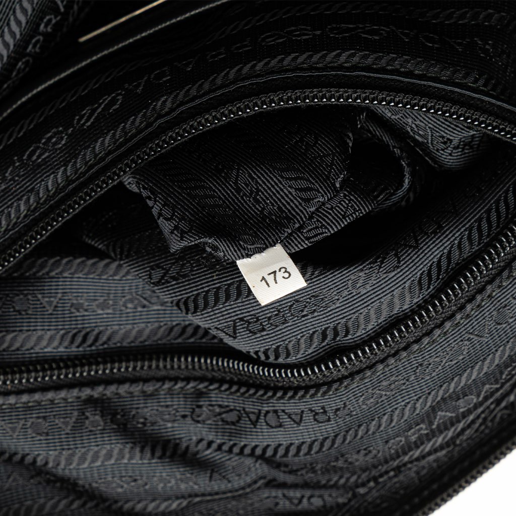 Prada Tessuto Stampato Satchel - Side view