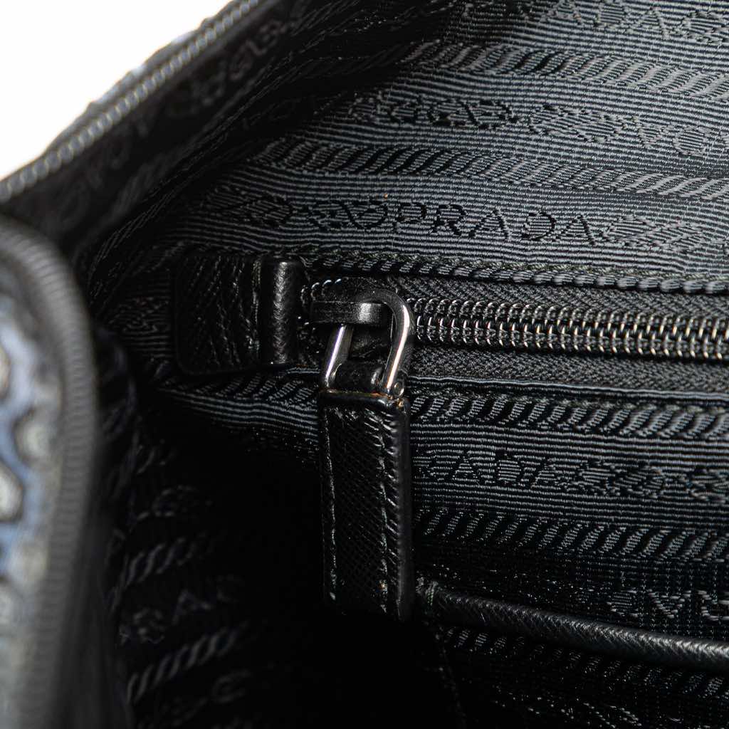 Prada Tessuto Stampato Satchel - Image 10