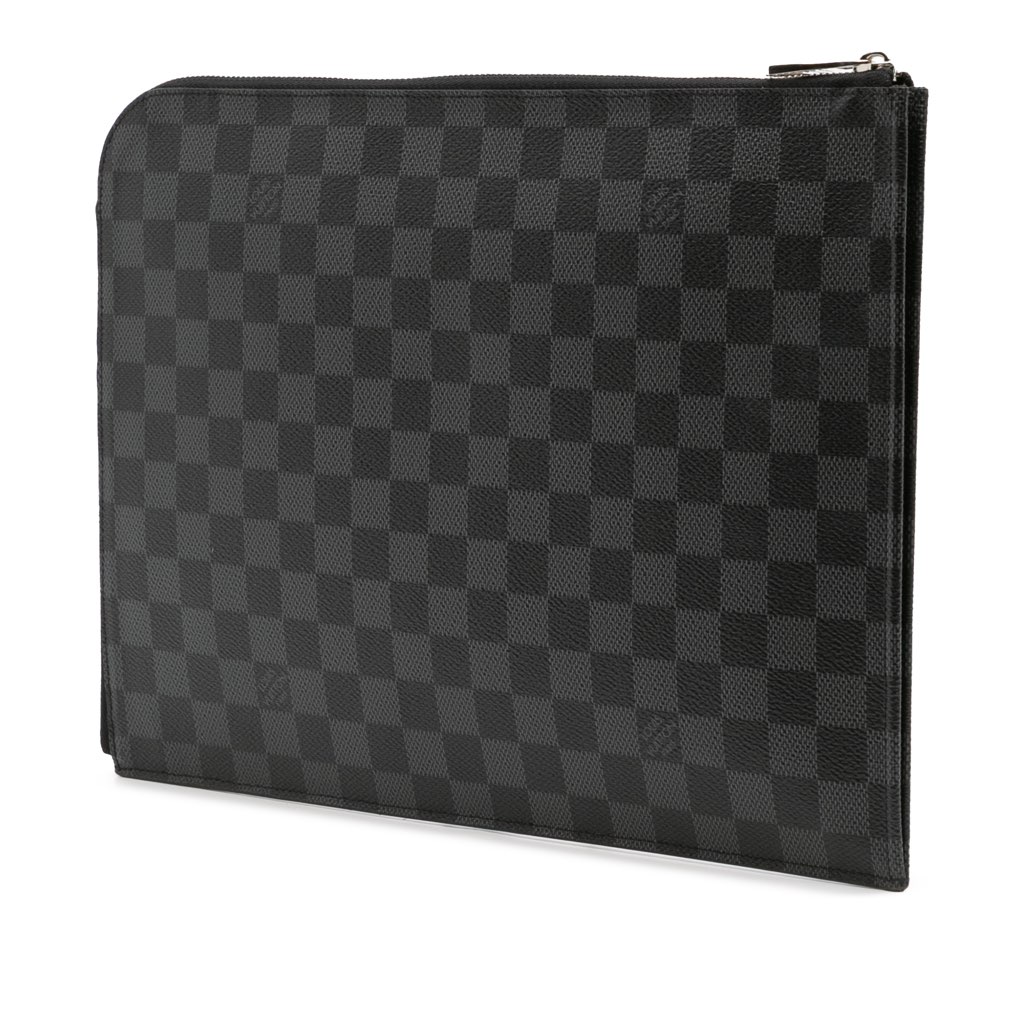 Louis Vuitton Damier Graphite Pochette Jour GM - Back view