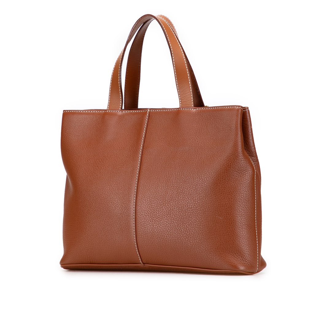 Burberry Leather Tote - 2