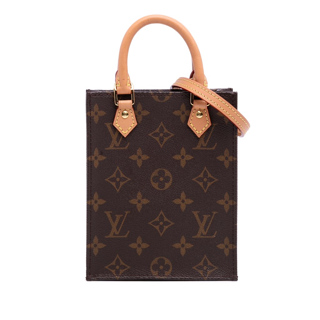 Louis Vuitton Monogram Petit Sac Plat