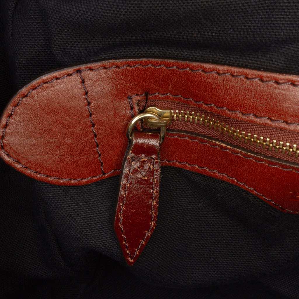 Burberry Small House Check Canvas Canterbury Tote - Side view