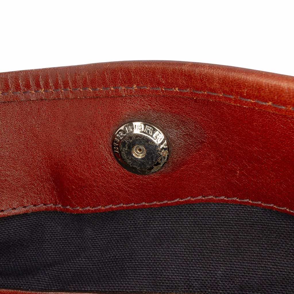 Burberry Small House Check Canvas Canterbury Tote - Detail 1