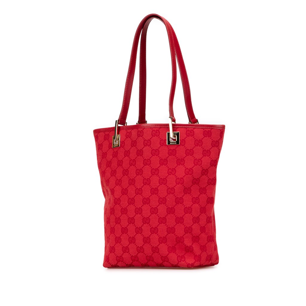 Gucci GG Canvas Tote - Back view