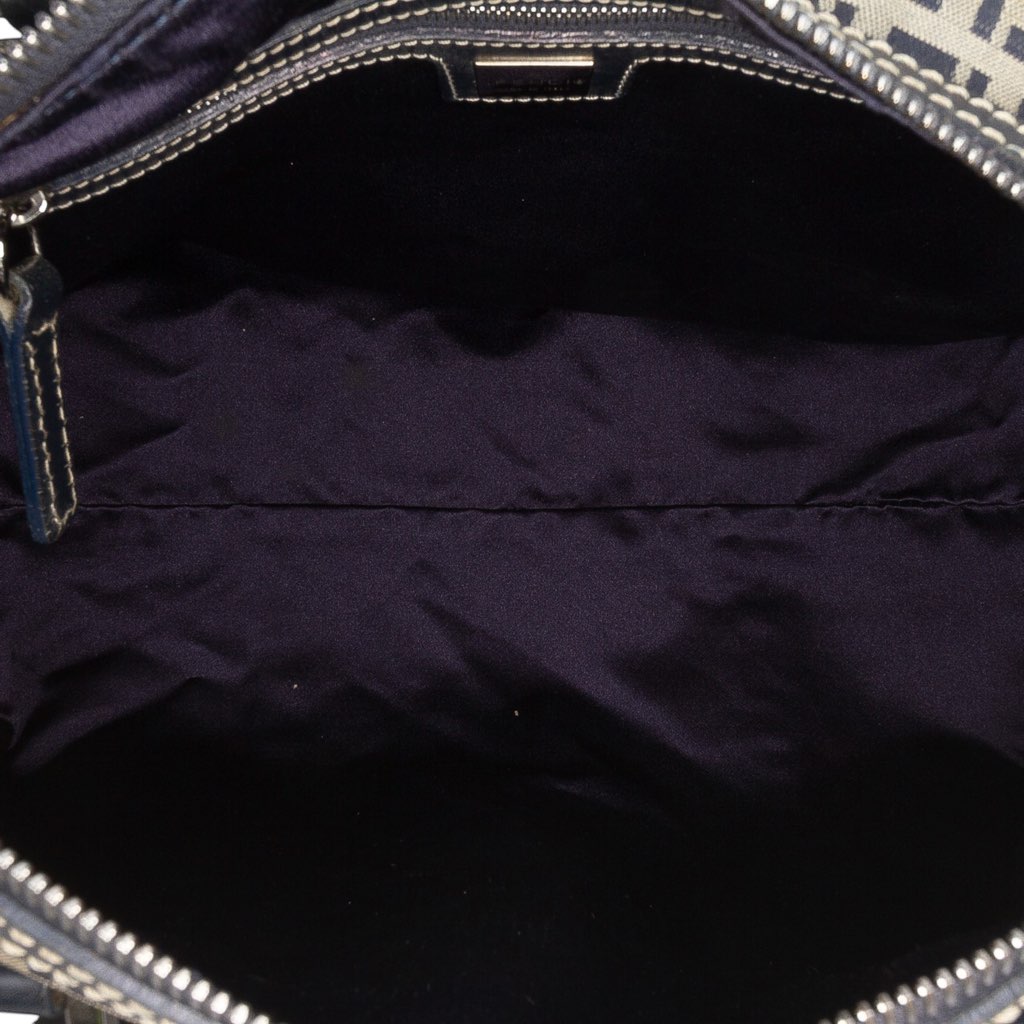 Fendi Zucchino Canvas Boston Bag - 4