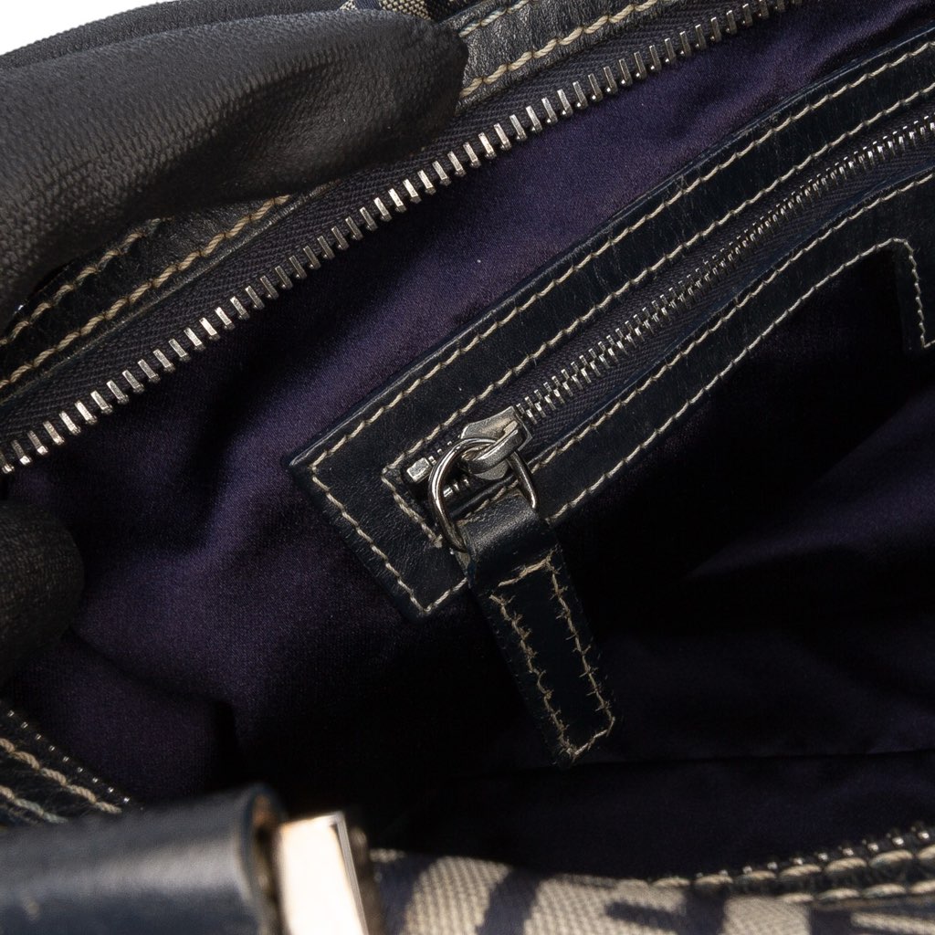 Fendi Zucchino Canvas Boston Bag - 5