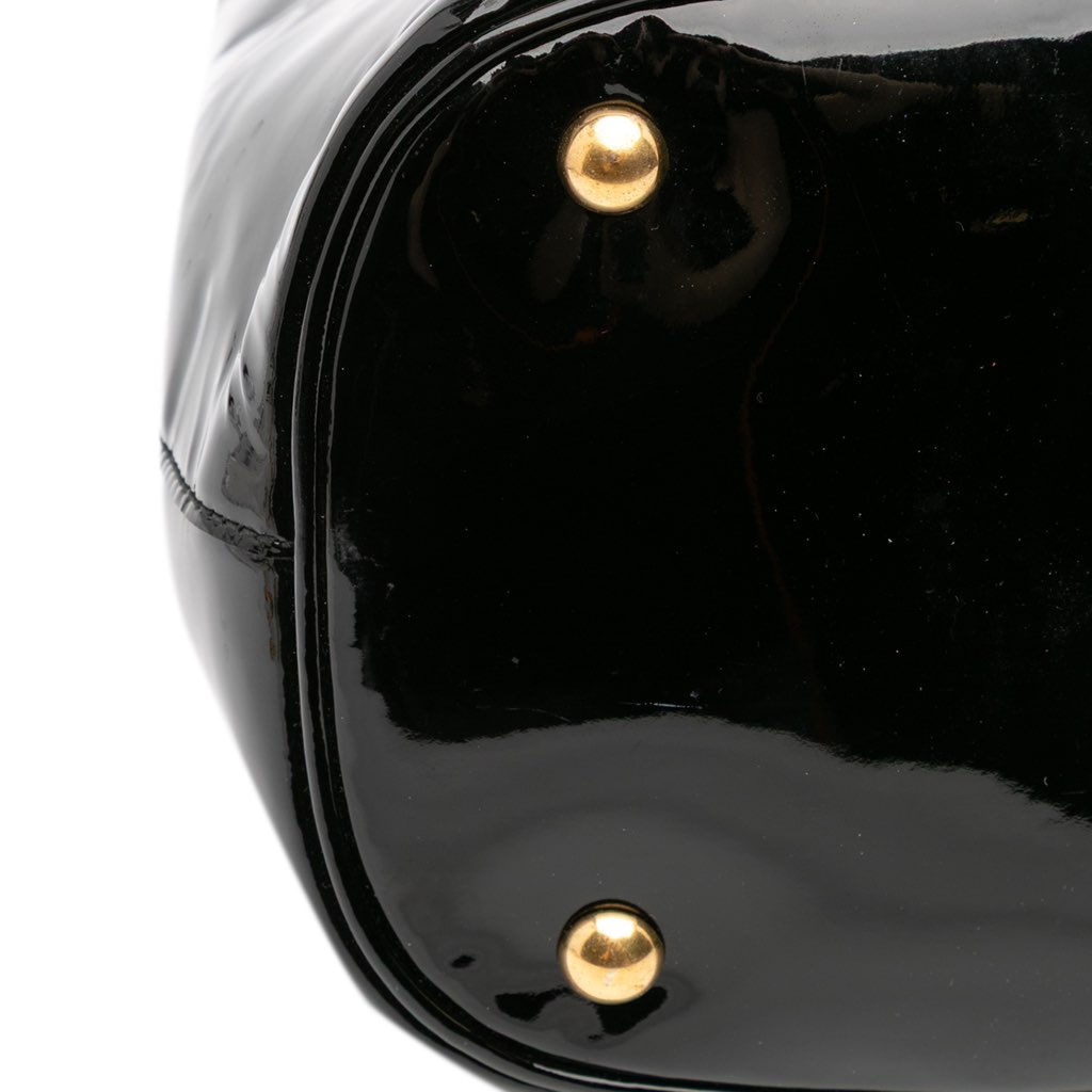 Gucci Patent Bright Bit Satchel - Detail 2