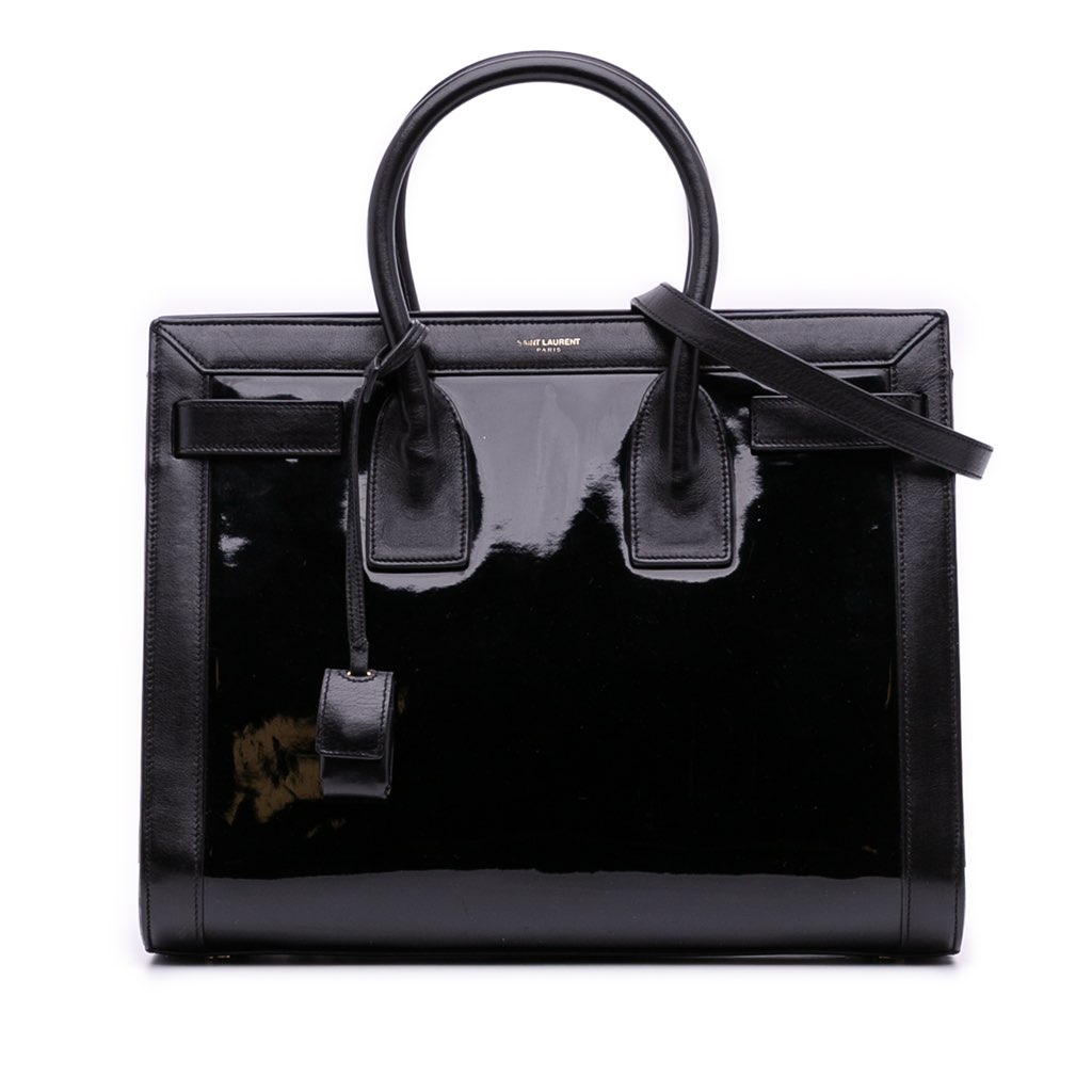 Saint Laurent Small Patent Sac De Jour Satchel