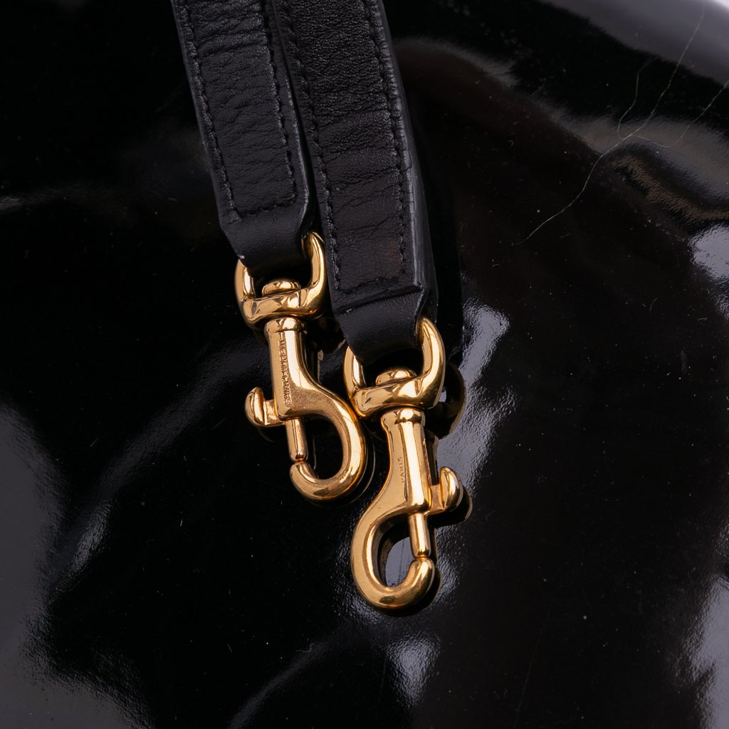 Saint Laurent Small Patent Sac De Jour Satchel - Image 13