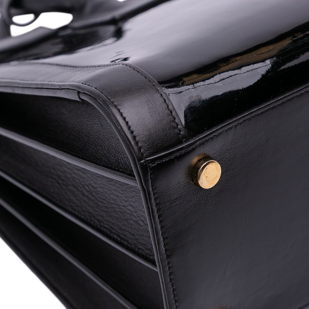 Saint Laurent Small Patent Sac De Jour Satchel - Detail 2