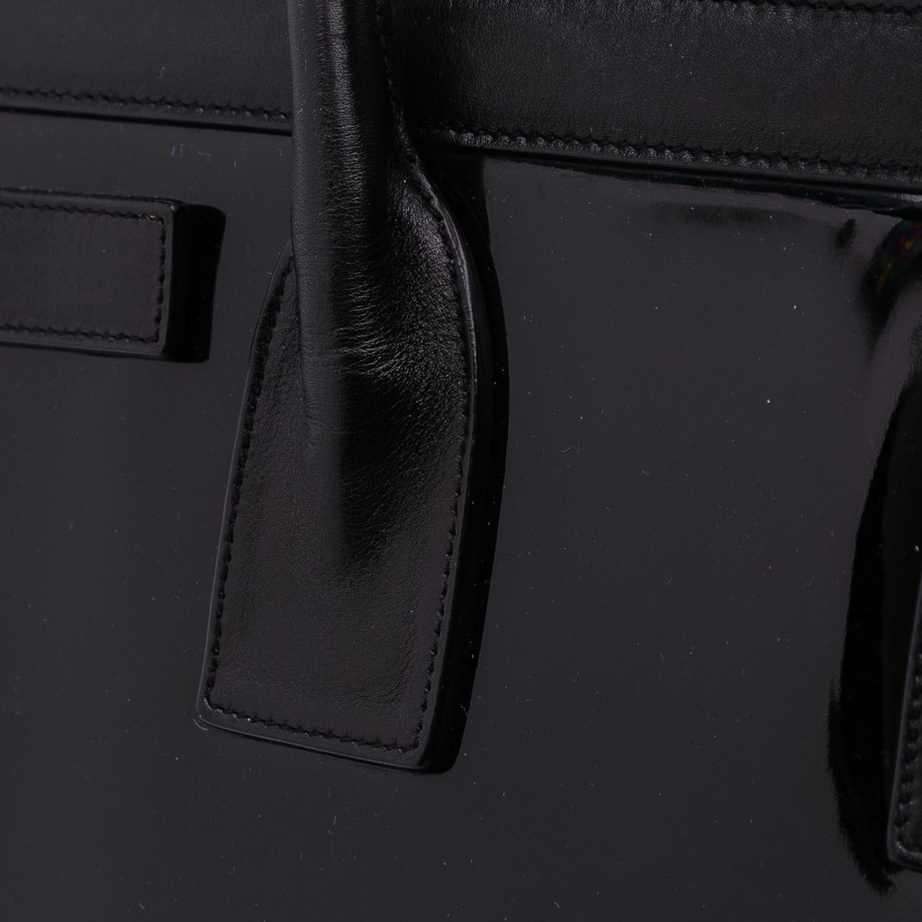 Saint Laurent Small Patent Sac De Jour Satchel - Image 11