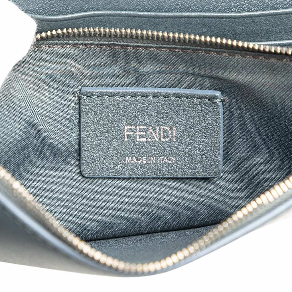 Fendi Leather F Is Fendi Envelope Wallet On Chain - 5