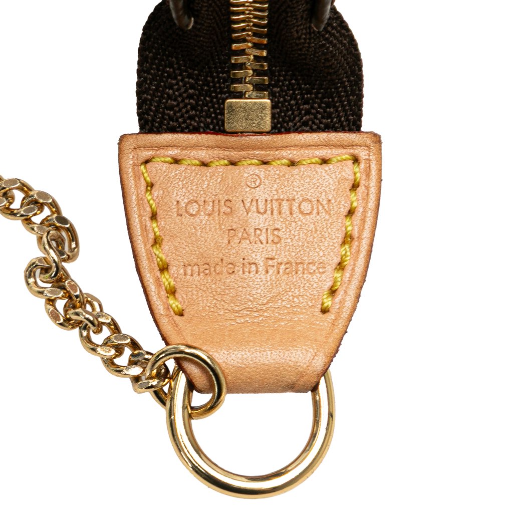 Louis Vuitton Monogram Mini Pochette Accessoires - Side view