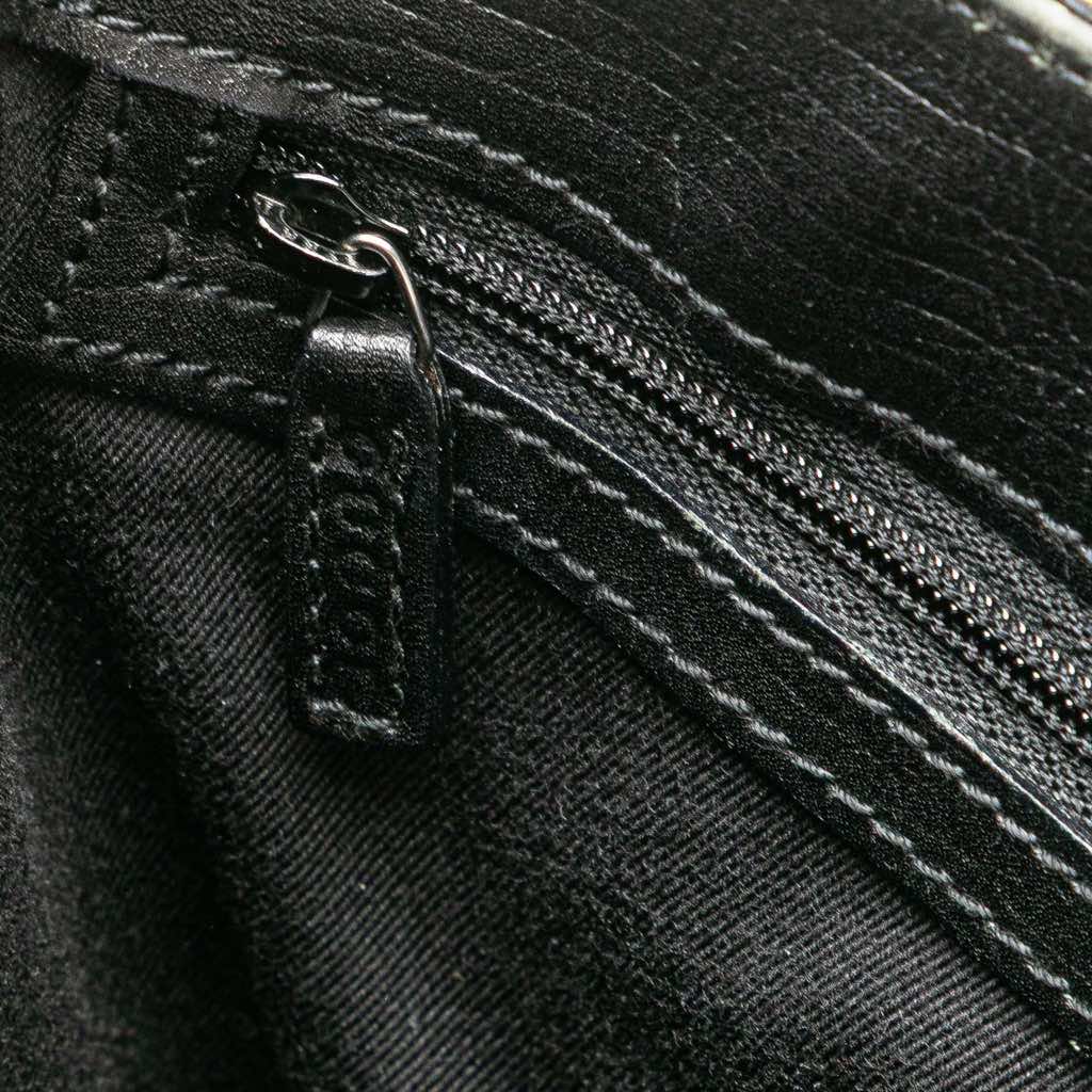 Gucci GG Canvas Bamboo Tote - Image 10