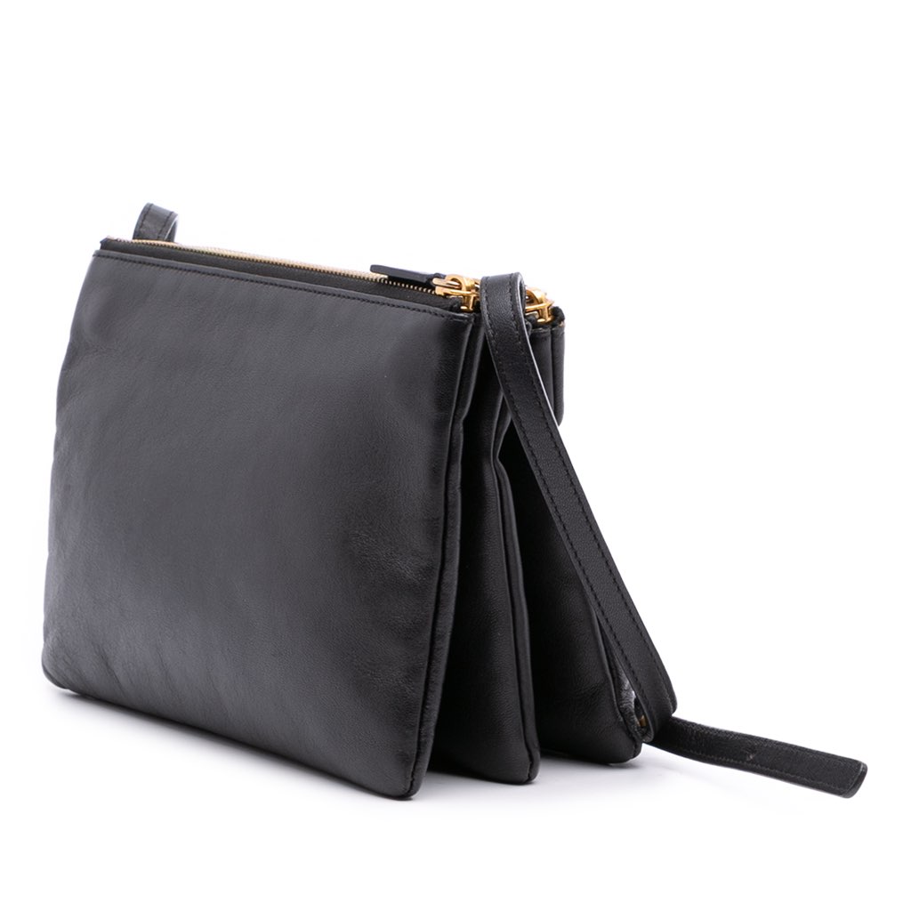 Celine Small Lambskin Trio Crossbody - 2