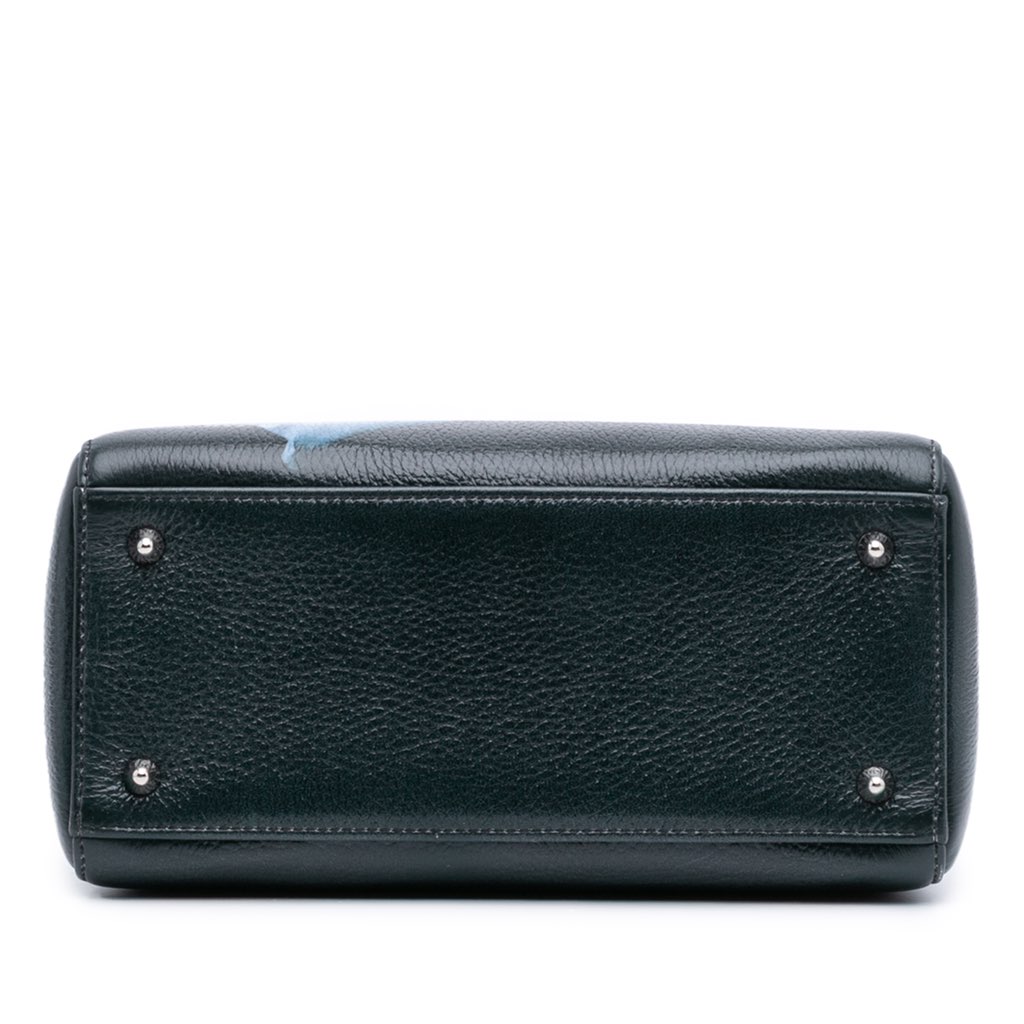 Dior Medium Deerskin Floral Print Lady Dior - Image 6