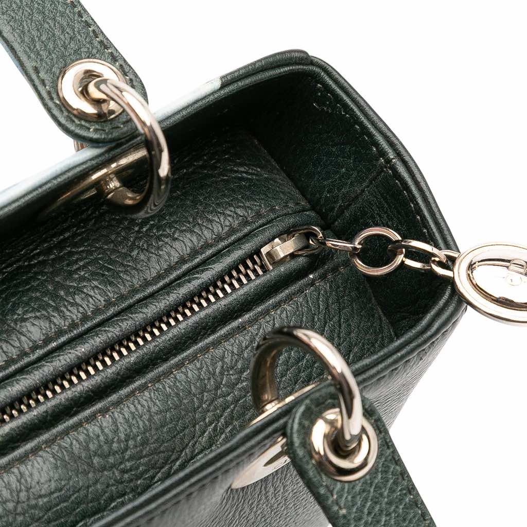 Dior Medium Deerskin Floral Print Lady Dior - Detail 2