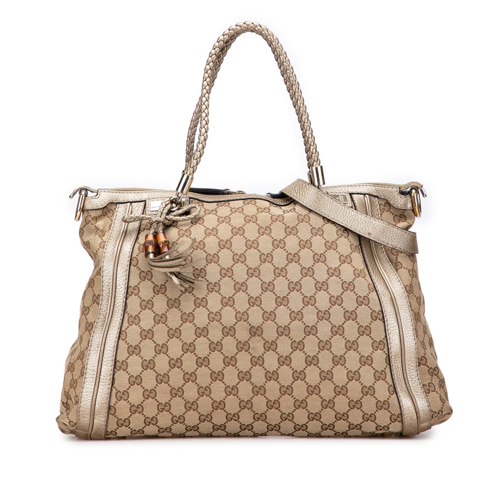Gucci GG Canvas Bella Convertible Tote