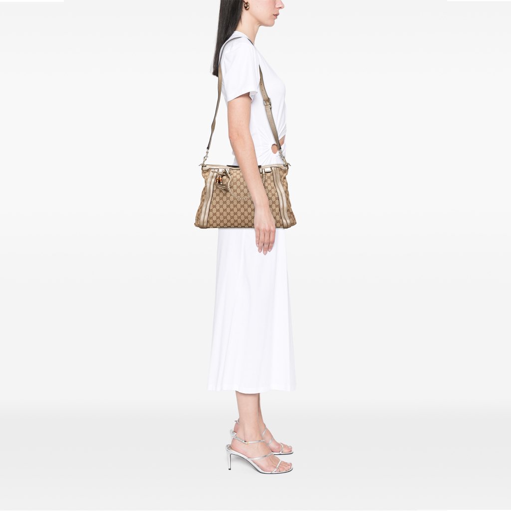 Gucci GG Canvas Bella Convertible Tote - Image 12