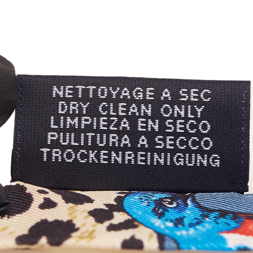Hermès Jungle Love Love Doll Silk Twilly Scarf - Image 6