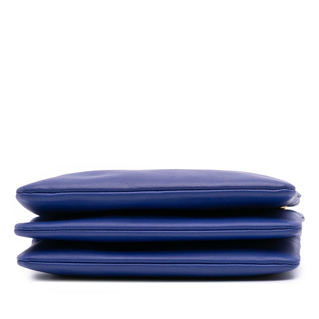 Celine Small Lambskin Trio Crossbody - Image 6