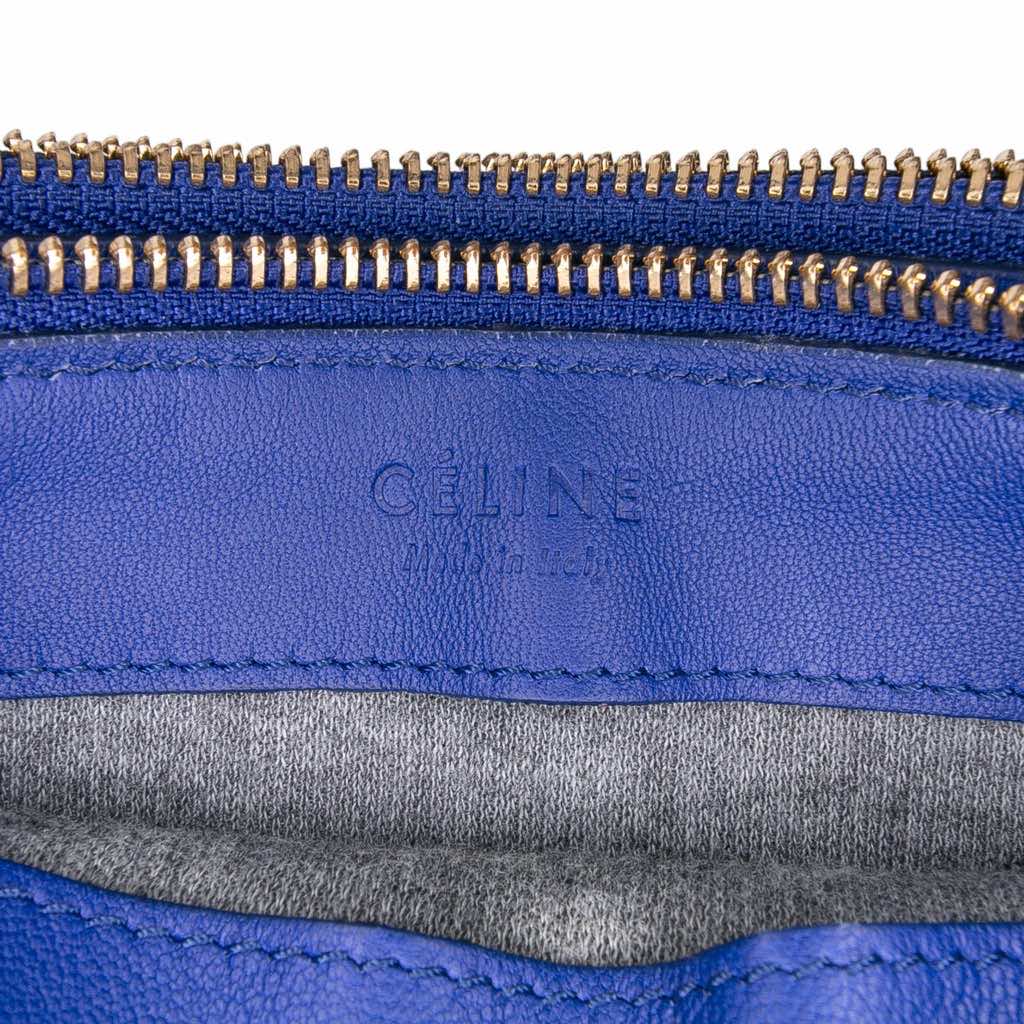 Celine Small Lambskin Trio Crossbody - Side view