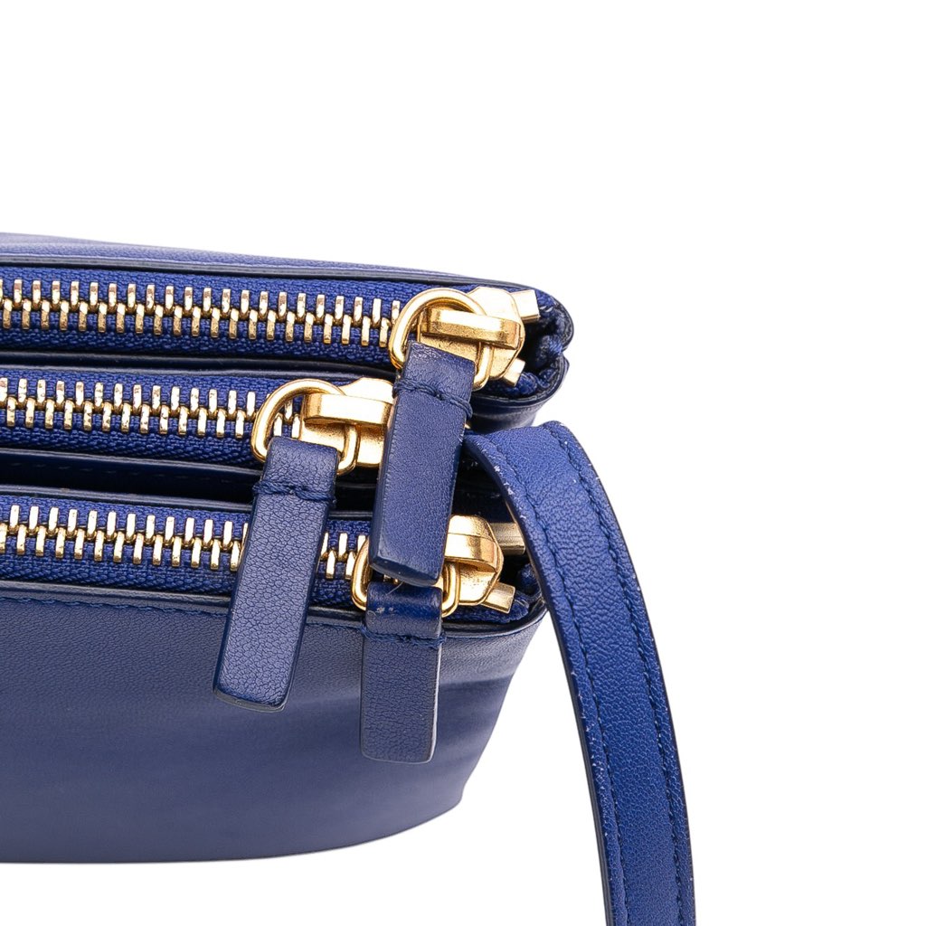 Celine Small Lambskin Trio Crossbody - Detail 2