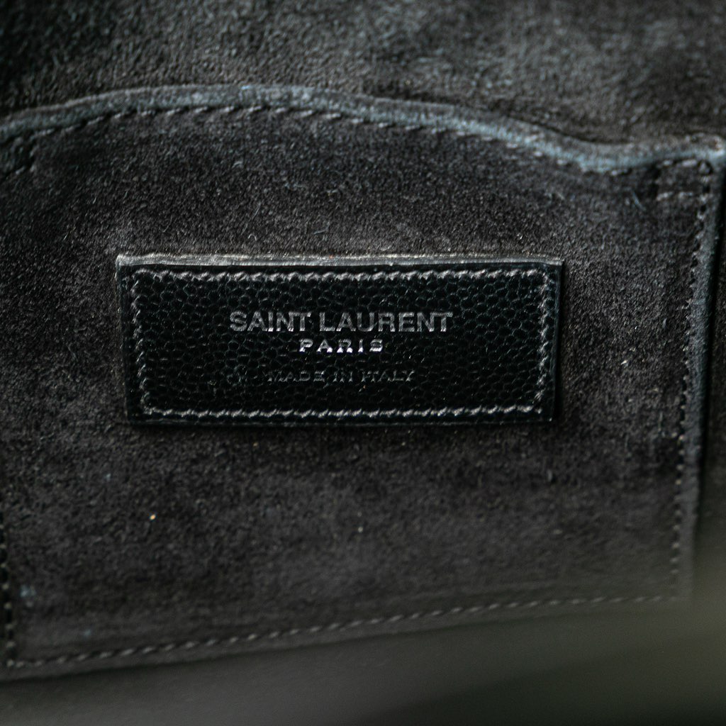 Saint Laurent Nano Grain de Poudre Studded Sac de Jour Satchel - Detail 1