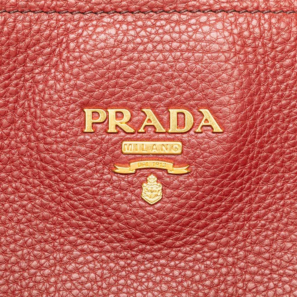 Prada Vitello Daino Shopping Tote - Image 10
