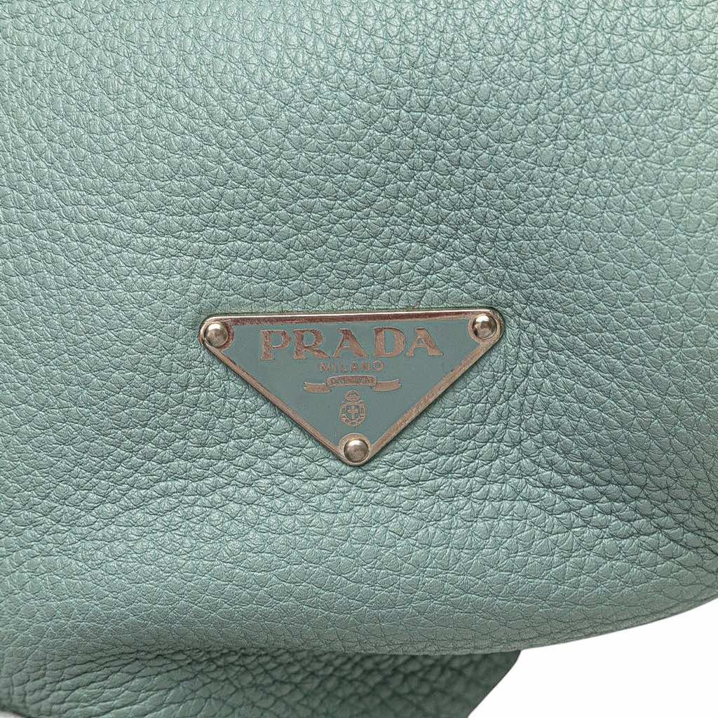 Prada Vitello Daino Shoulder Bag - Image 10