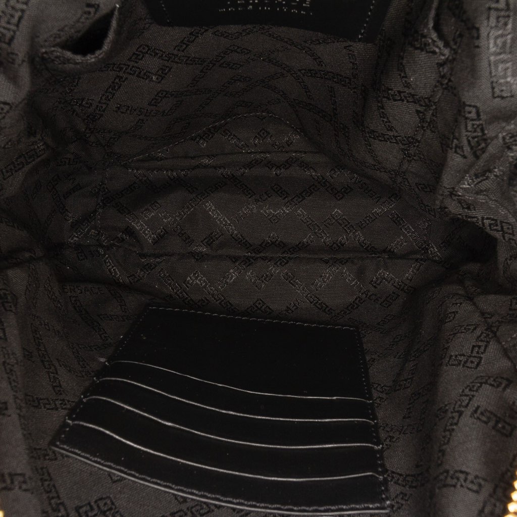 Versace Leather Medusa Crossbody - 4