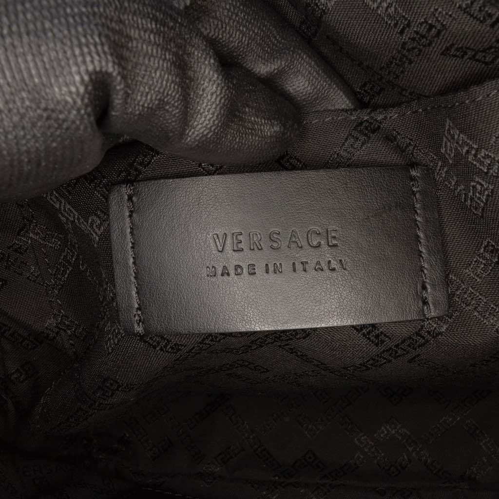 Versace Leather Medusa Crossbody - Side view