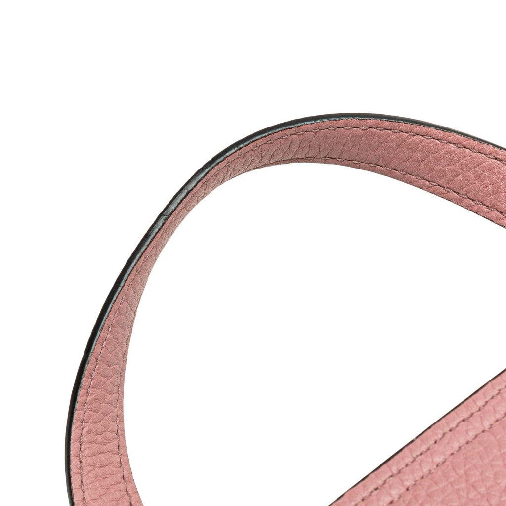 Gucci Medium Leather Bamboo Daily Satchel - Image 11