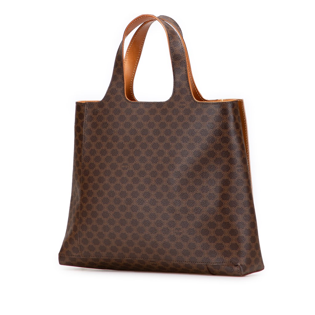 Celine Macadam Coated Canvas Tote - 2