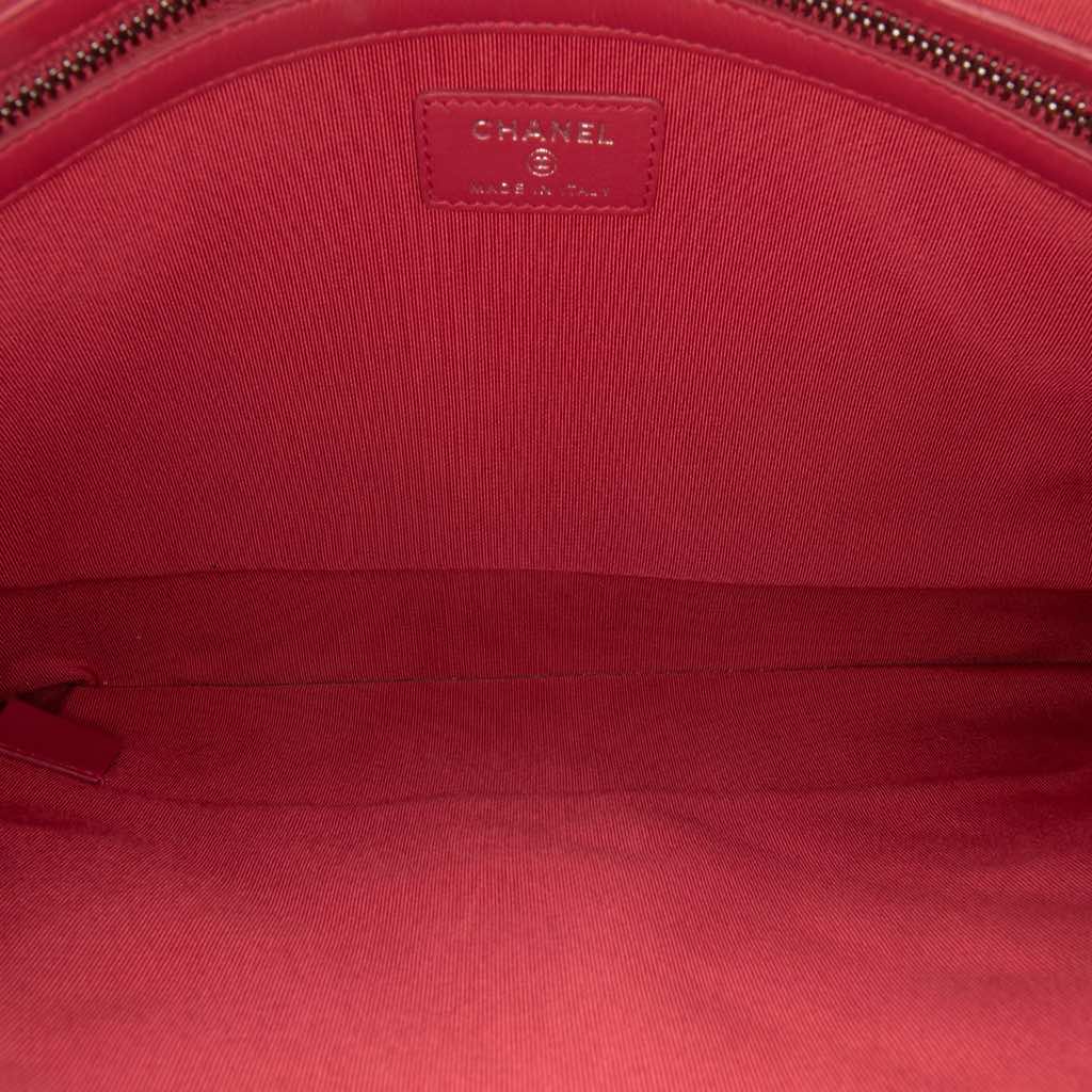 Chanel Large Aged Calfskin Gabrielle O Case Clutch - 4