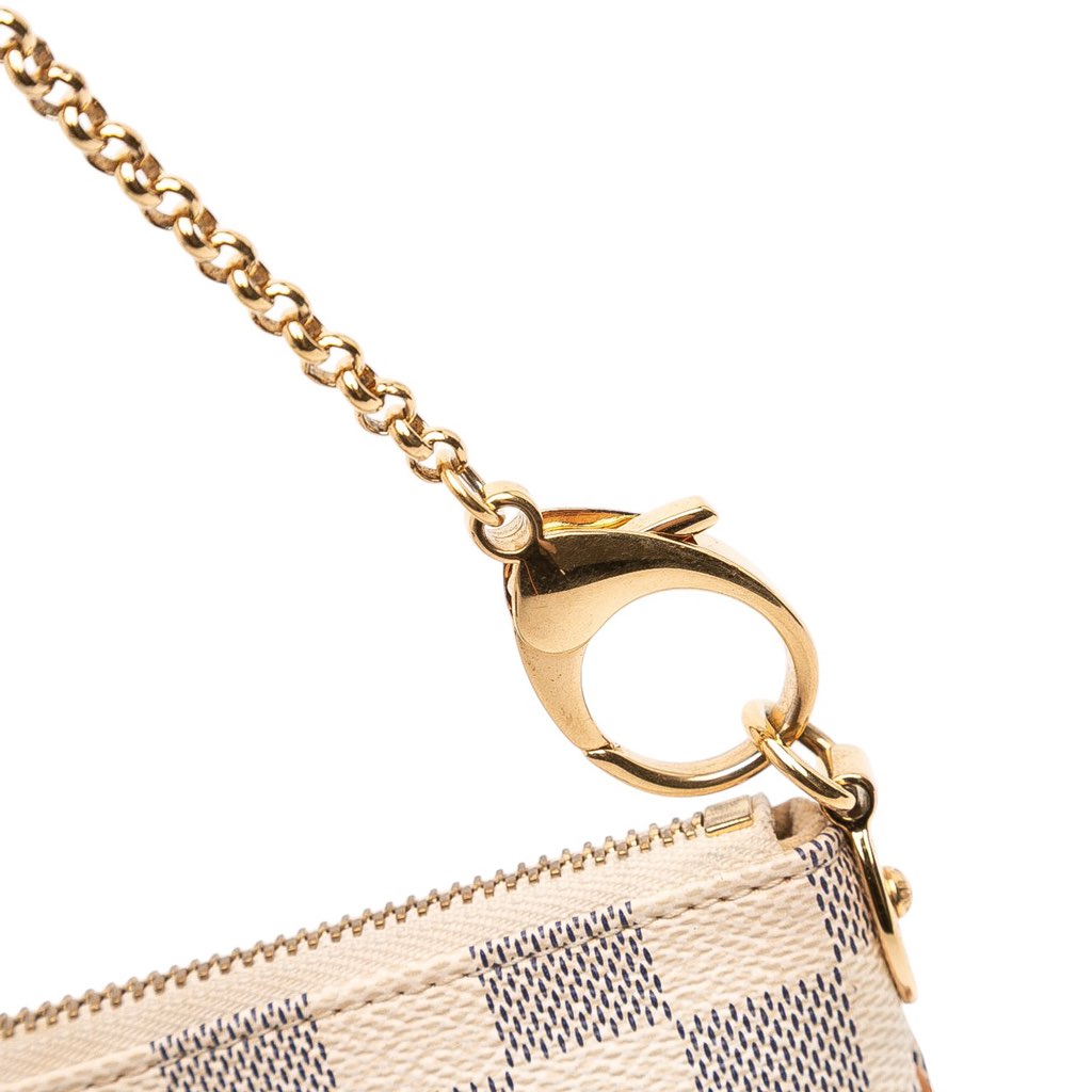 Louis Vuitton Damier Azur Pochette Milla MM - Image 10