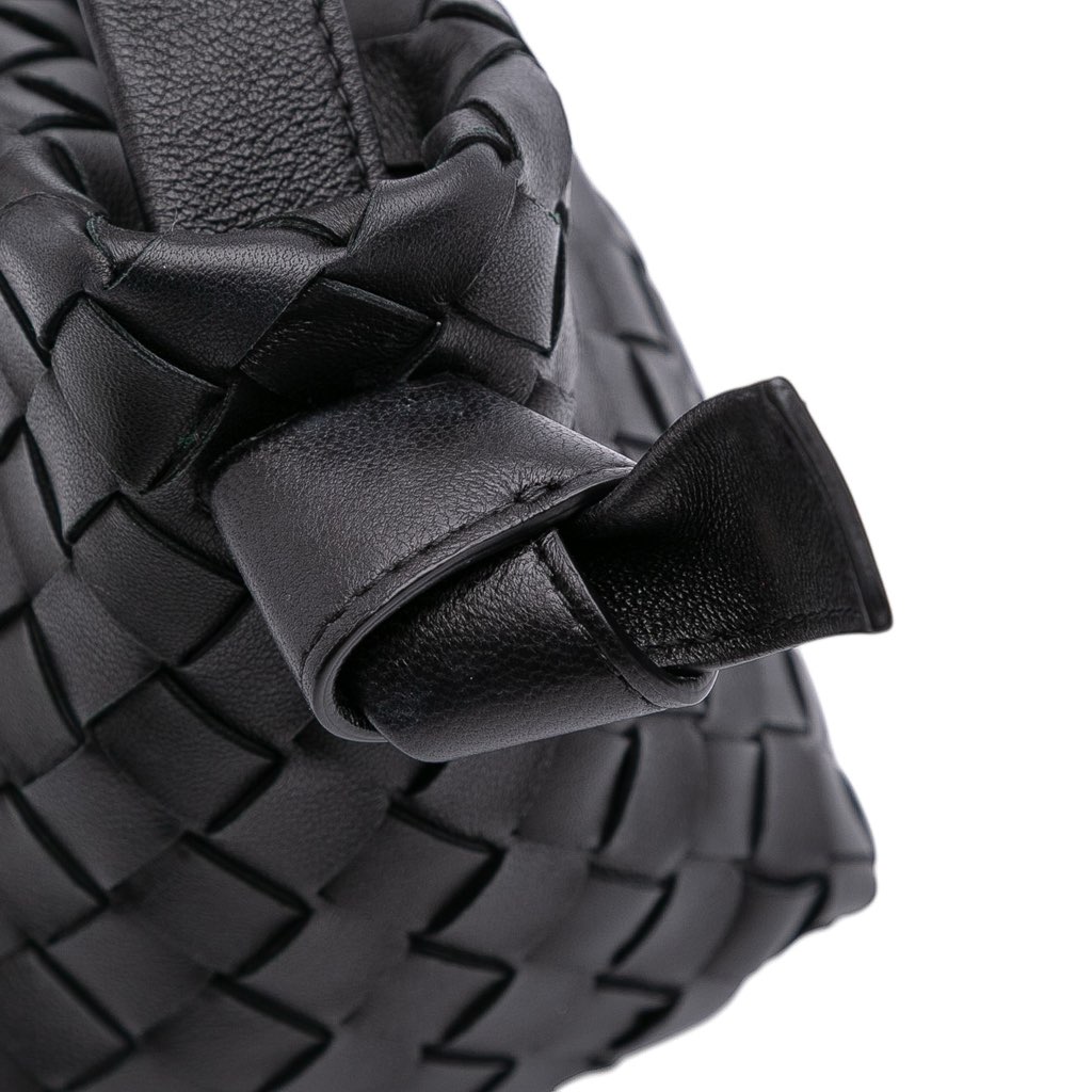 Bottega Veneta Lambskin Intrecciato Tie Shoulder Bag - Detail 2