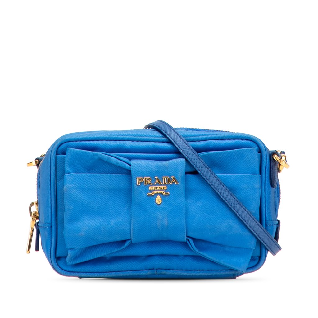 Prada Tessuto Fiocco Bow Crossbody