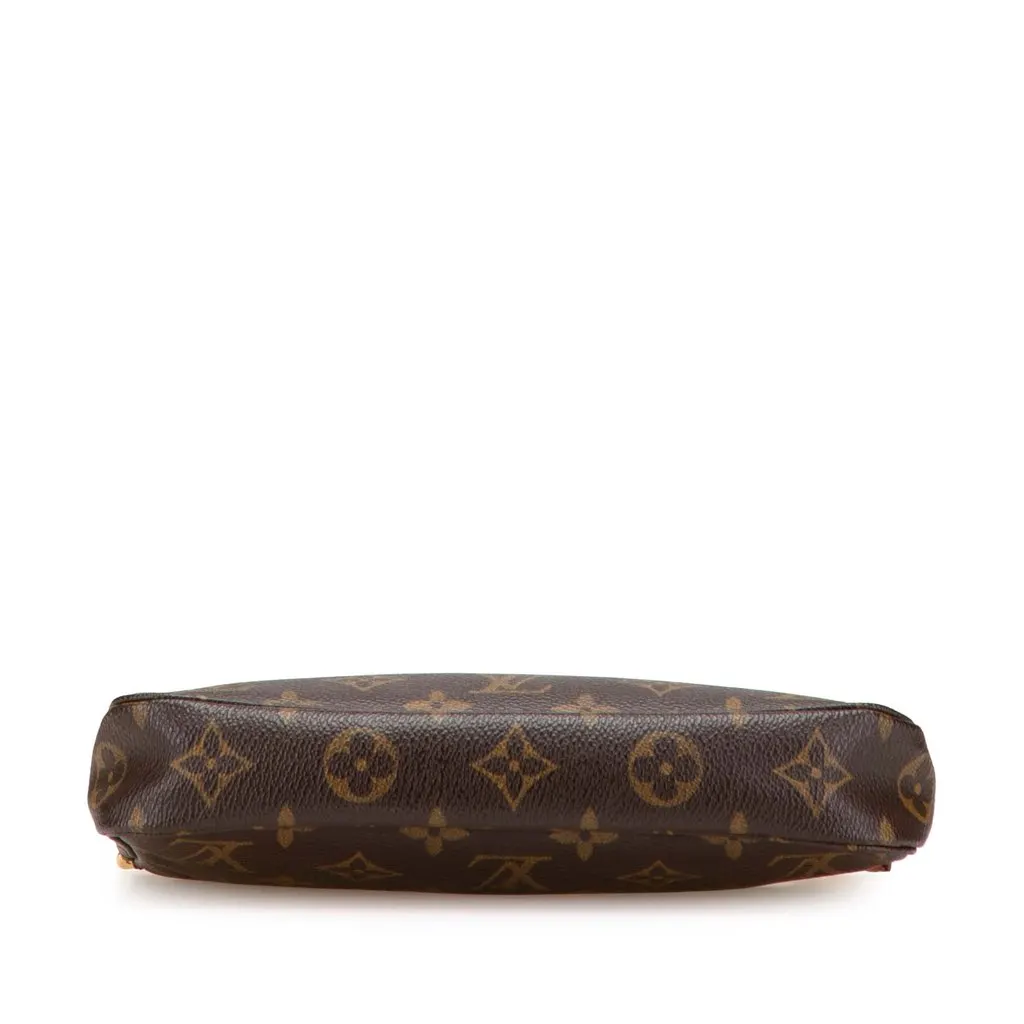 Louis Vuitton Monogram Pochette Accessoires Brown Canvas Good - Inside View