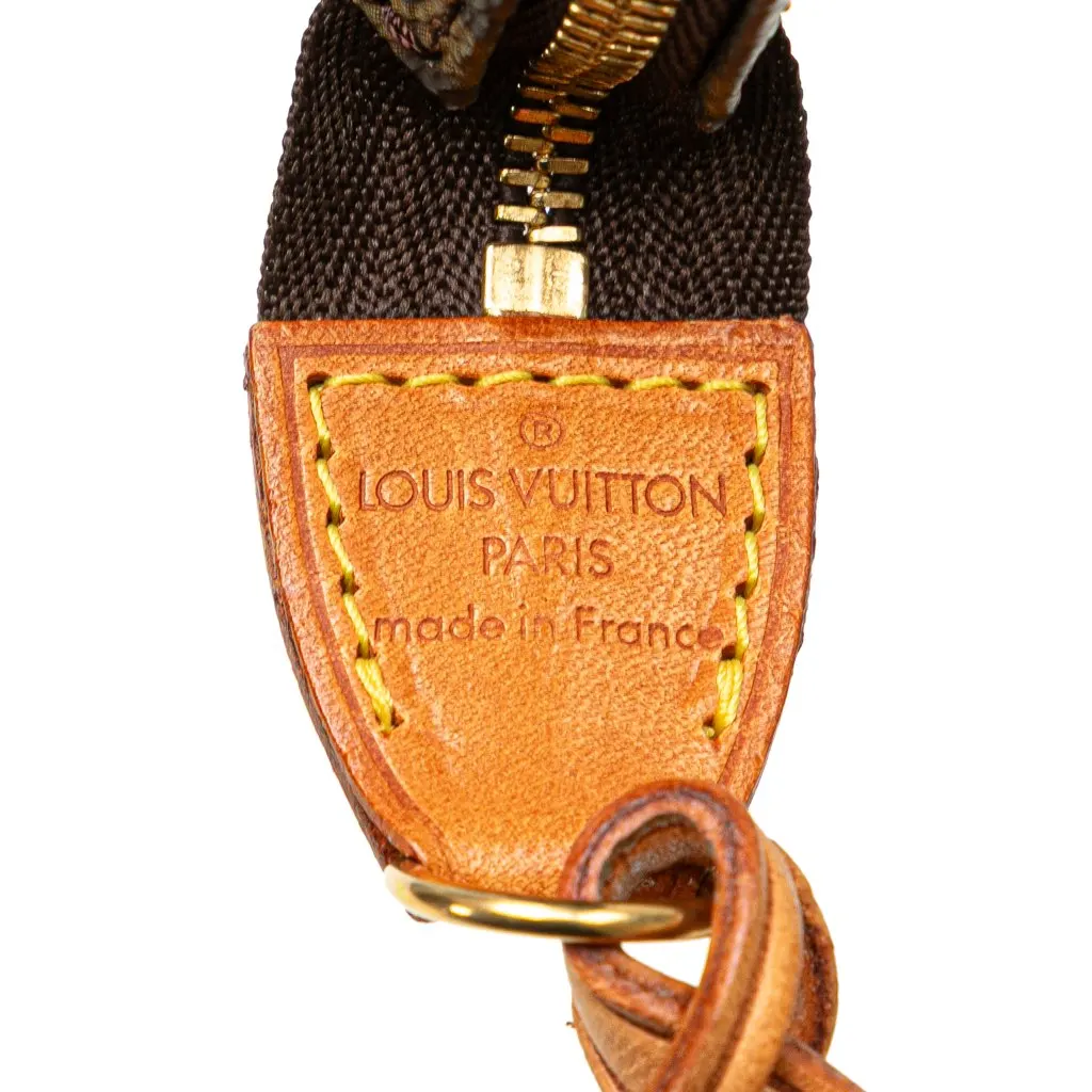 Louis Vuitton Monogram Pochette Accessoires Brown Canvas Good - Box View