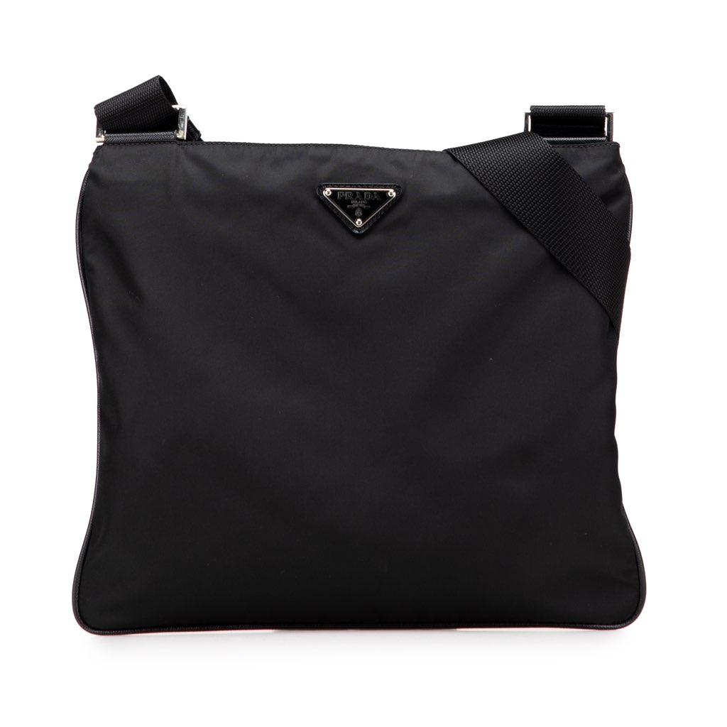 Prada Tessuto Zip Top Crossbody