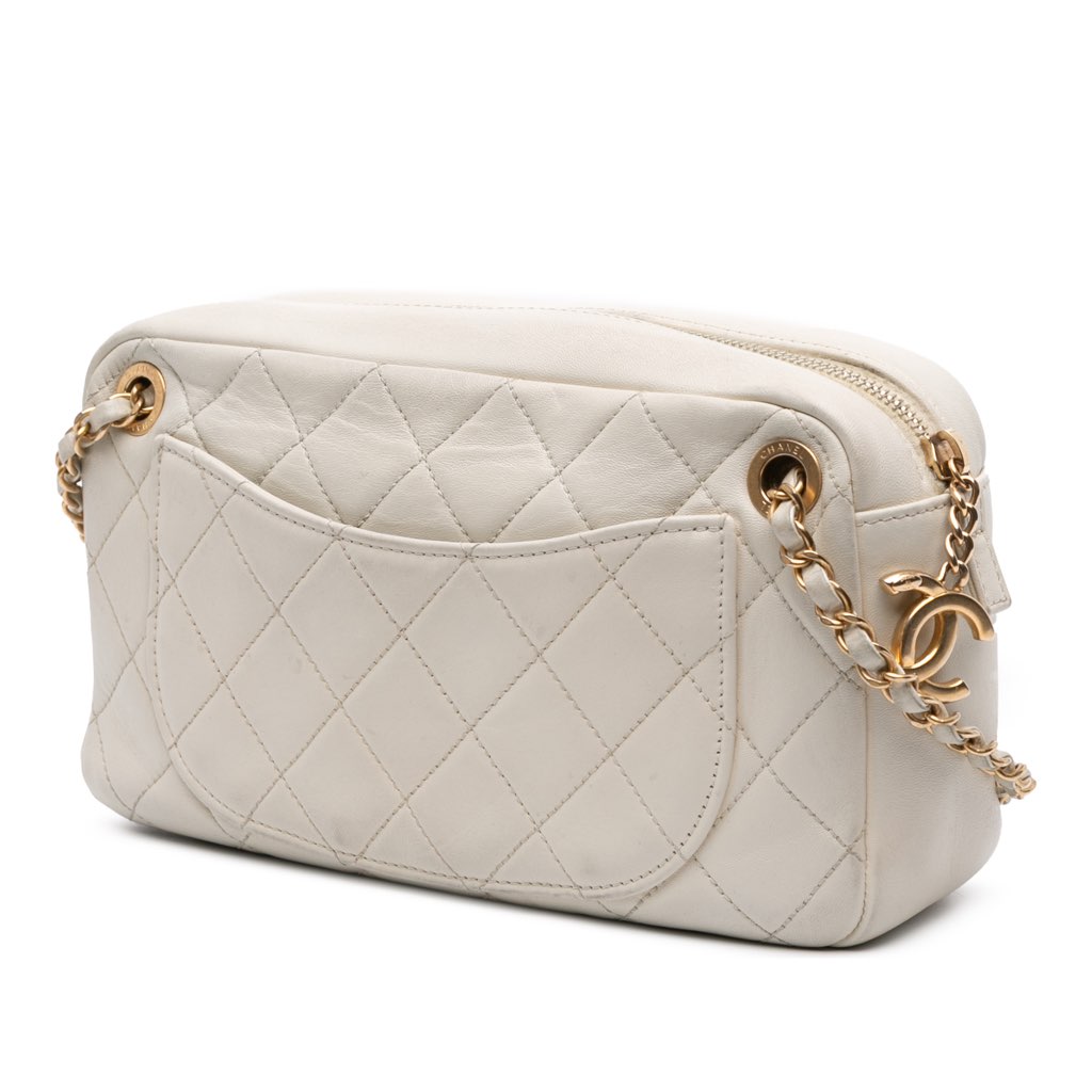Chanel Quilted Lambskin All About Chains Camera Bag - 2