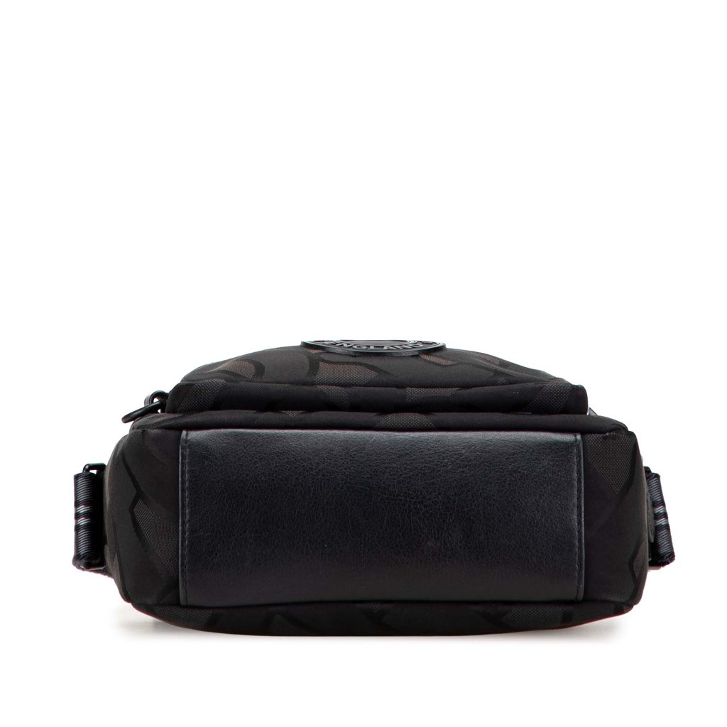 Burberry TB Monogram Canvas Logo Patch Paddy Crossbody - Image 6