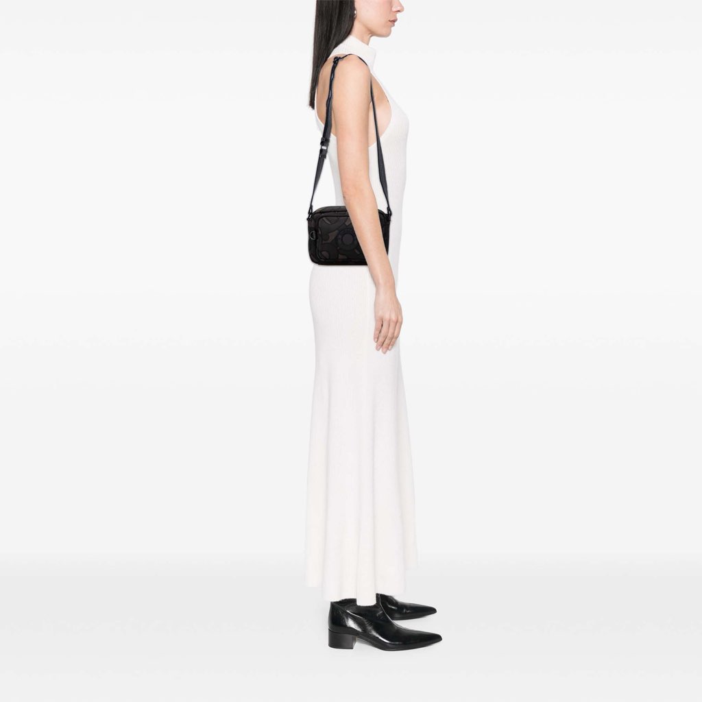 Burberry TB Monogram Canvas Logo Patch Paddy Crossbody - Image 12