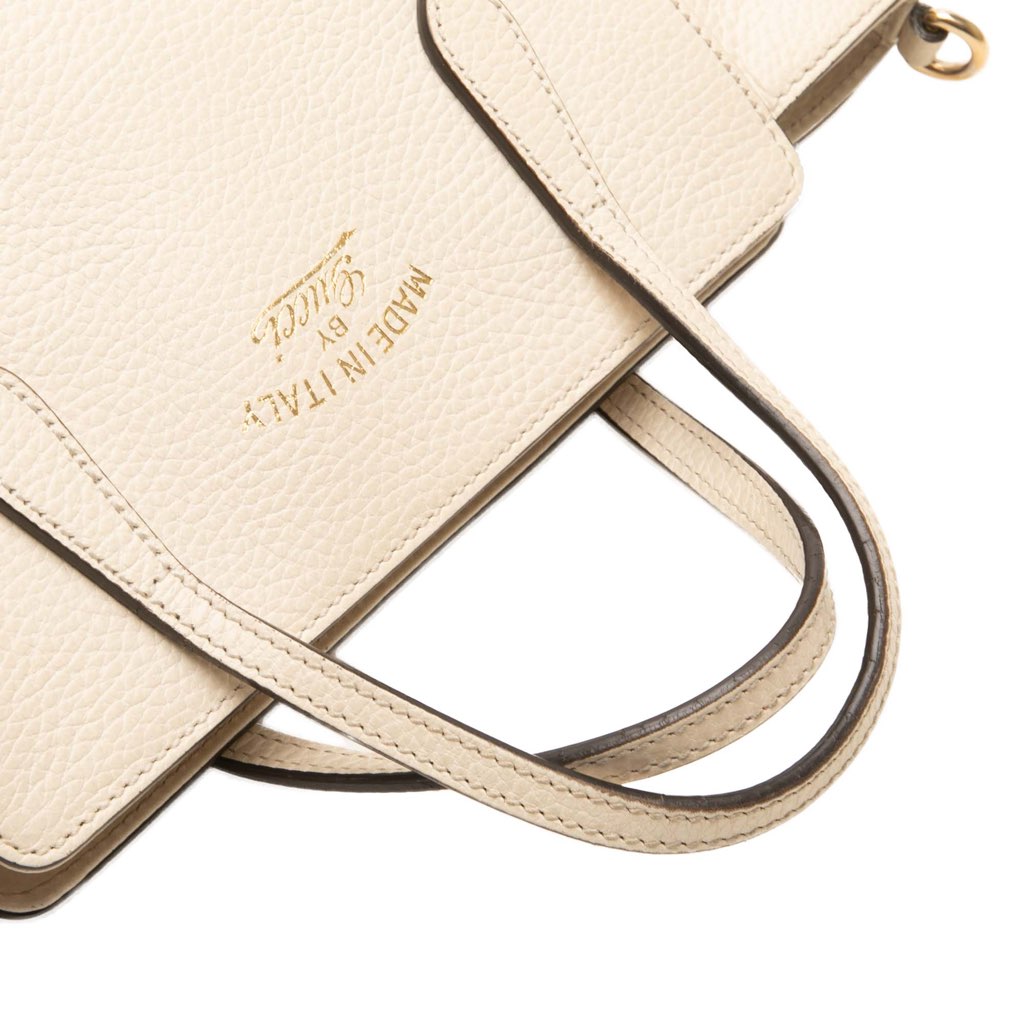 Gucci Mini Leather Swing Satchel - Image 11