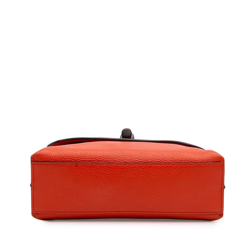 Gucci Small Leather Bamboo Daily Satchel - 3