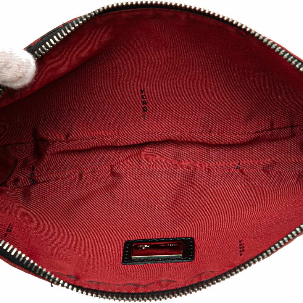 Fendi Zucchino Canvas Shoulder Bag - 4