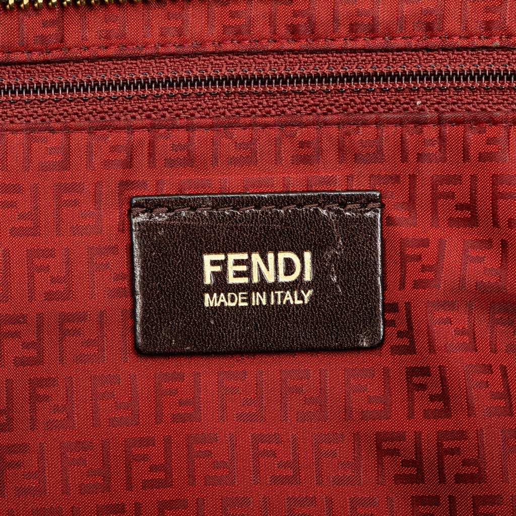 Fendi Medium Multicolor Zucca Spalmati Roll Tote - 5