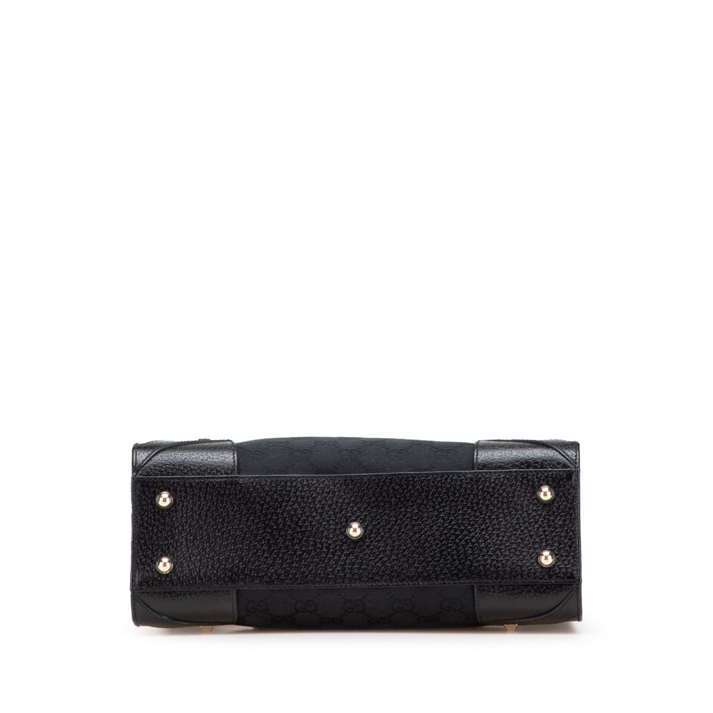 Gucci GG Canvas Nailhead Handbag - 3