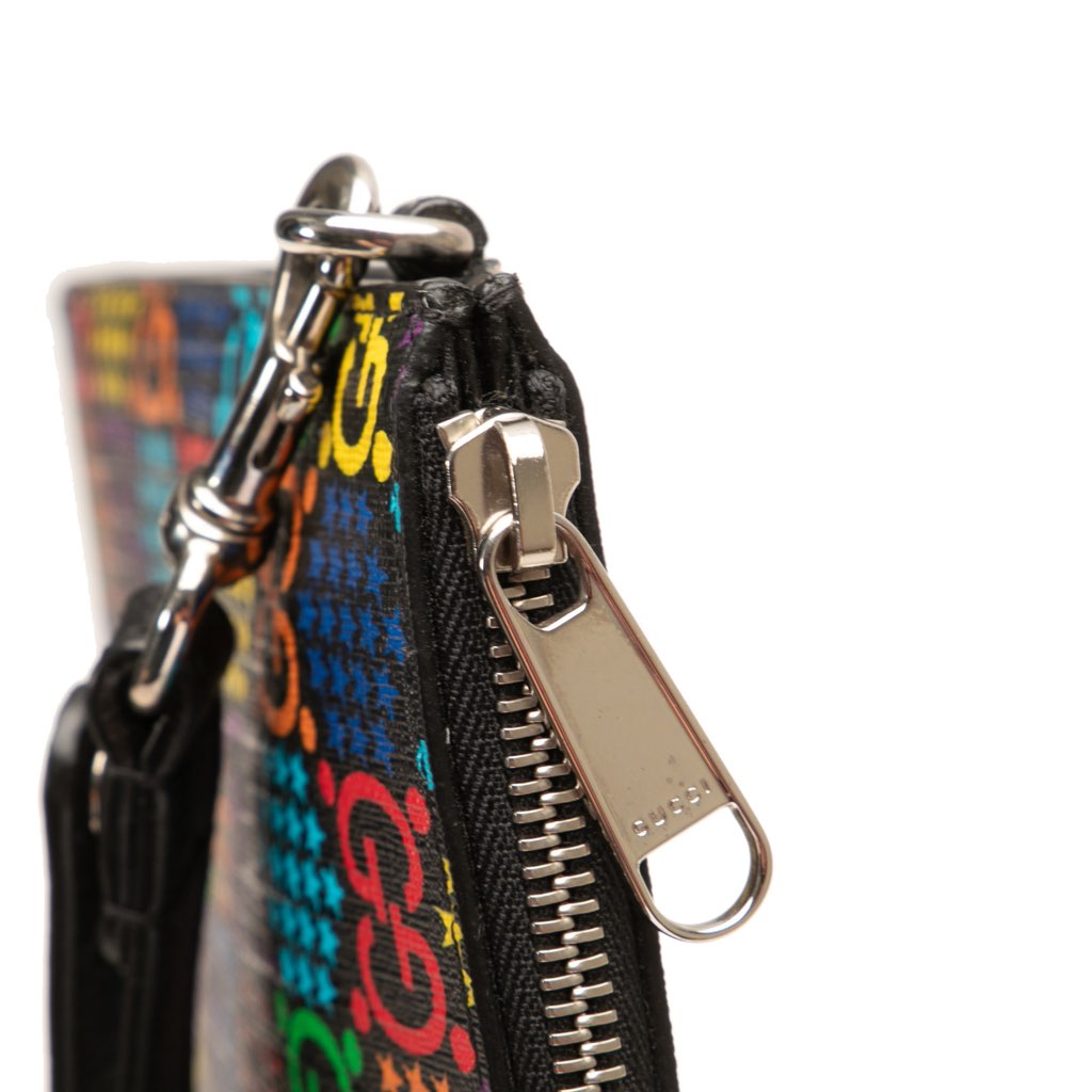 Gucci GG Supreme Psychedelic Zip Clutch - Detail 2